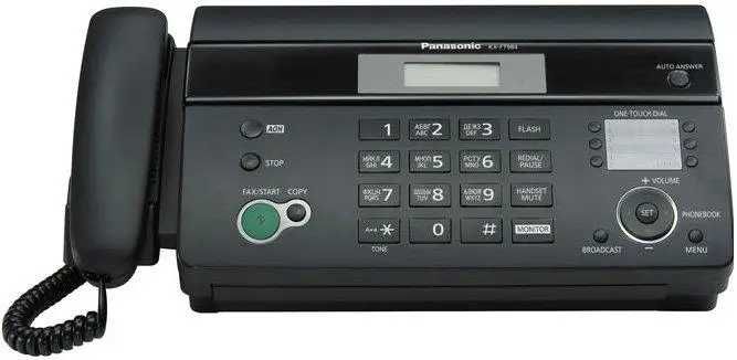 НОВЫЙ Факс Panasonic KX-FT984UA-B Black (термобумага)