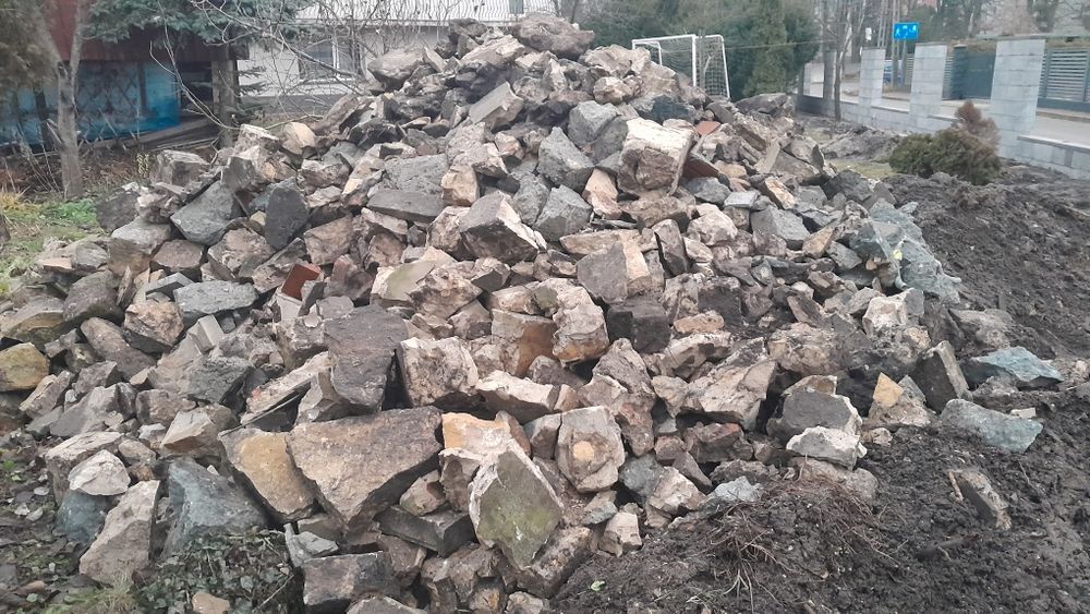 Oddam gruz za darmo z demontażu ogrodzenia