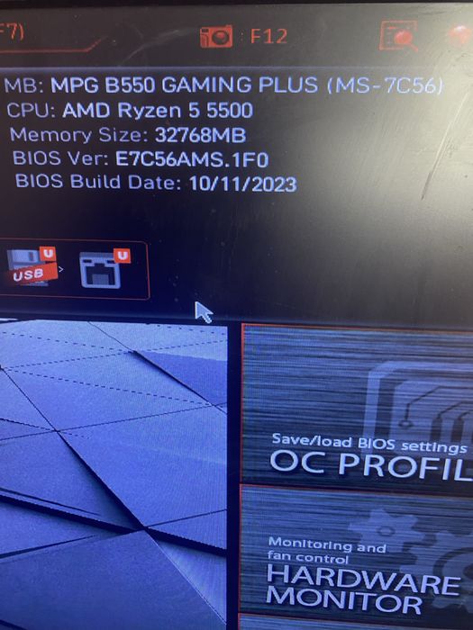 ИГРОВОЙ ПК (rtx3060, 32 гб озу,5 5500)