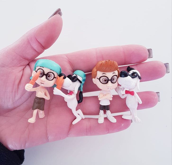 4 pcs Mr. Peabody e Sherman (Portes Incluídos)