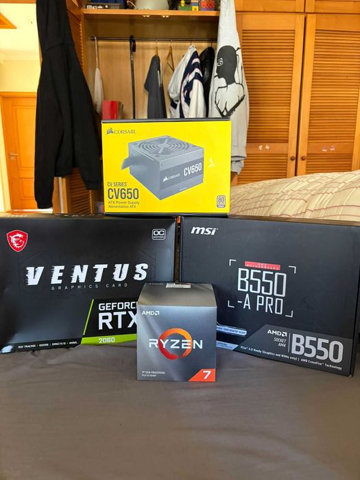 Computador/Desktop Gaming AMD Ryzen 7 3800X , RTX 2060 12GB , 24GB RAM