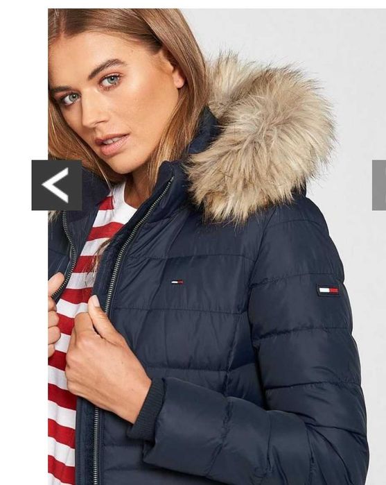 Tommy Hilfiger пуховик S\M зимова куртка пальто