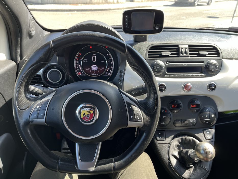 Abarth 595 T-Jet transfirmação MONZA original (160cv