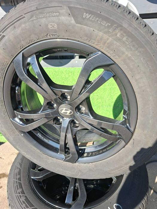 [K27] -> KOŁA ZIMOWE,ALUFELGI 17'' 5x114,3 HYUNDAI Tucson,KIA Sportage+215/65R17. <-