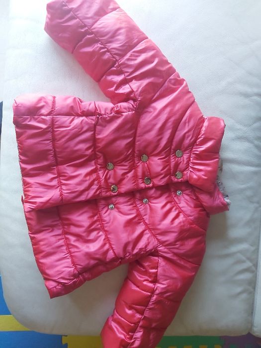 Casaco vermelho menina 2 anos