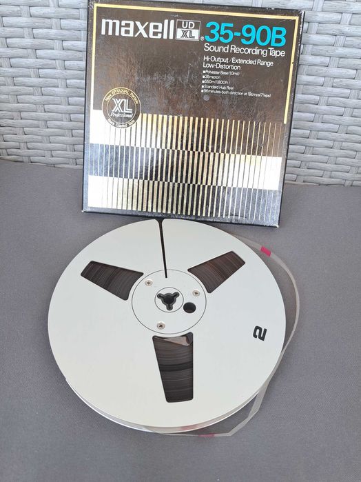 Maxell UD XL 35-90B aluminiowa Taśma Szpulowa