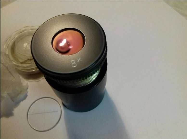 Окуляр, линза, оптика микроскопа МБС-1, МБС-2, БМ-51-2