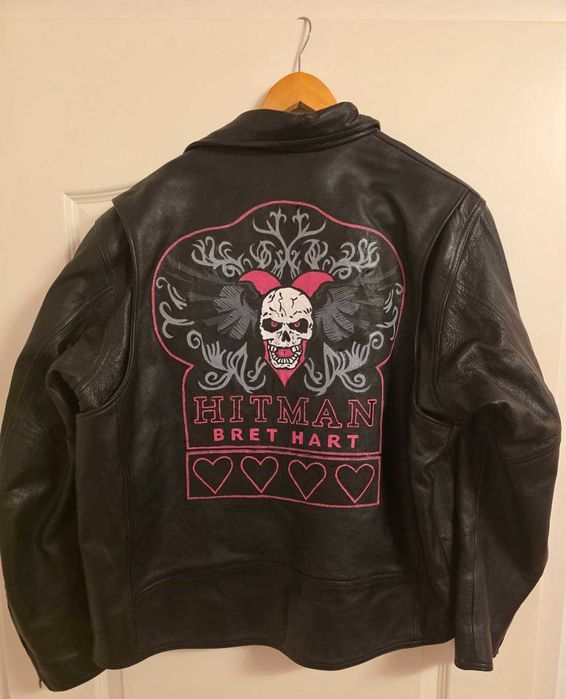 WWF / WWE / Wrestling Bret the Hitman Hart Harley Davidson Kurtka