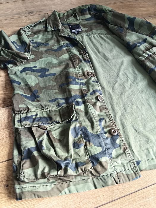 Męska lekka kurta w stylu moro, Smog, S, Stan bardzo dobry