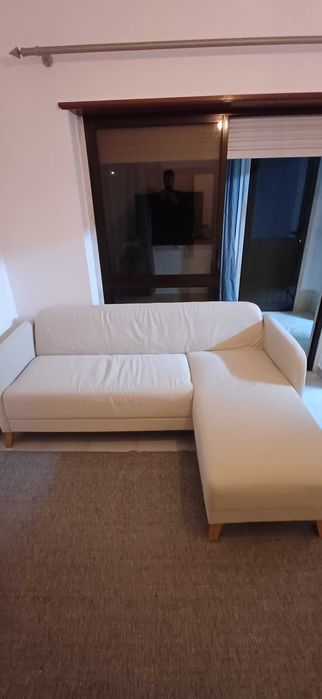 Sofá "Linanas" Ikea 3 lugares com chaise longue esquerda ou direita