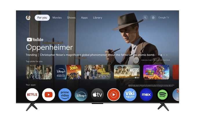 Telewizor QD-Mini LED TCL 65C6K 65 cali 4K UHD 144 Hz Smart TV Google