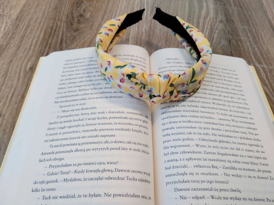 Żółta Opaska Turban