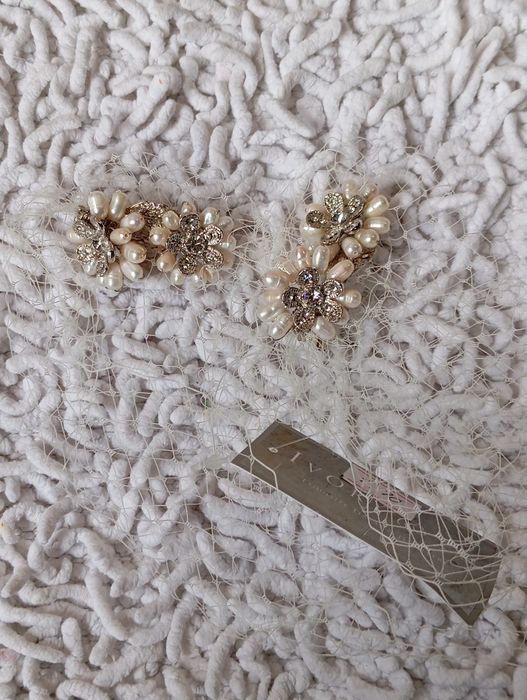 Spinki ślubne ozdobne