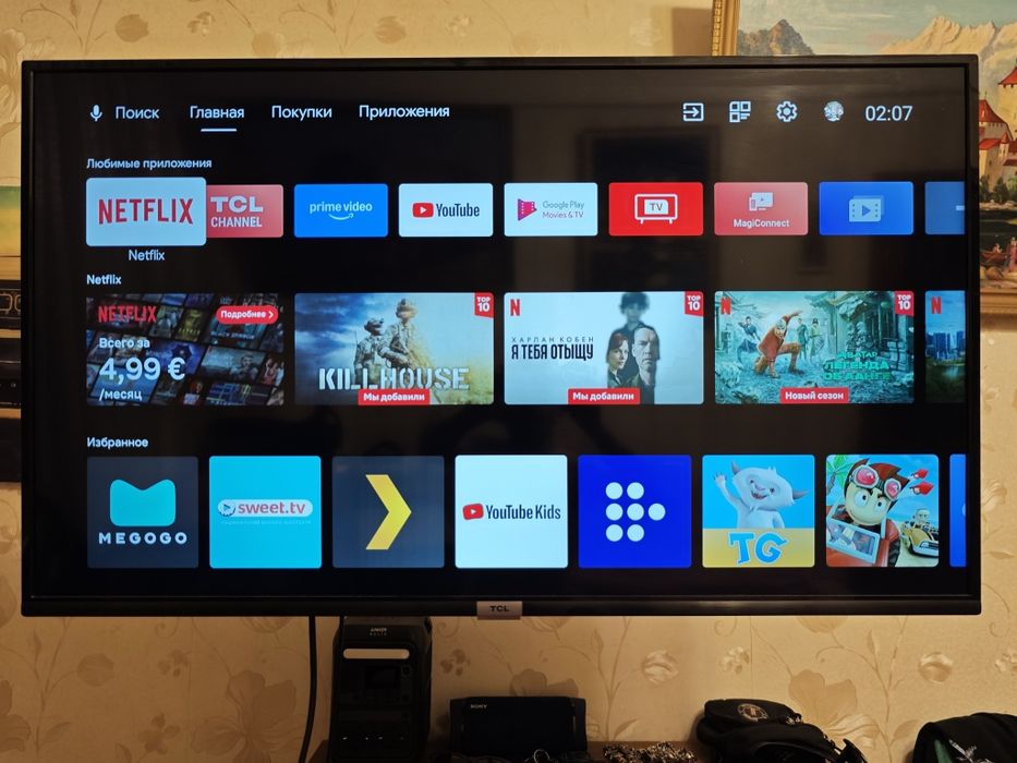 Телевизор 43" TCL