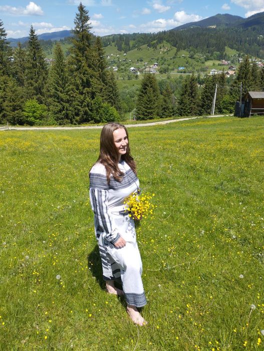 Вишиванка, сукня, льон