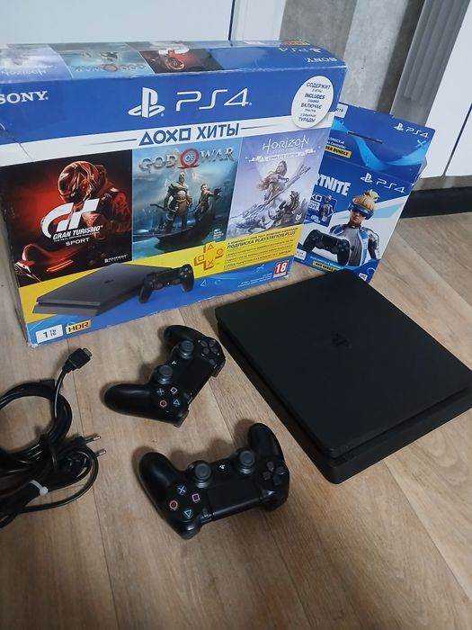 Пс 4 слим 1tb play station 4 slim ps4