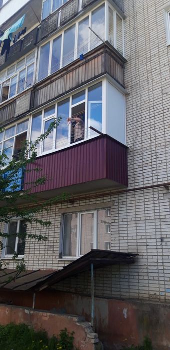 Сварка и обшивка балконов профнастилом.БАЛКОН ПОД КЛЮЧ!