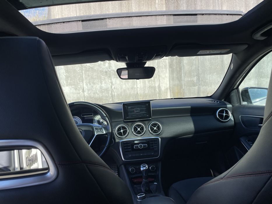 Mercedes A200 2.2CDI AMG Teto de abri estofos alcan e pele
