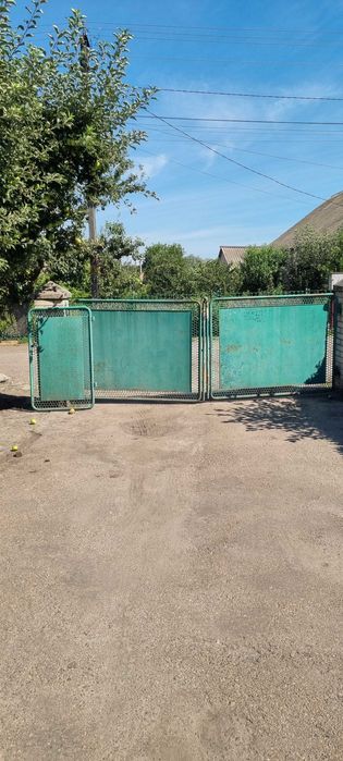 Ворота + хвіртка желізні