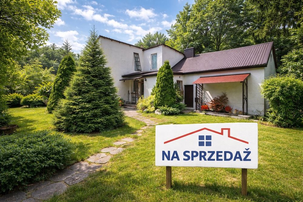 Dom na sprzedaż w sercu Jury + domek gościnny, działka, garaż