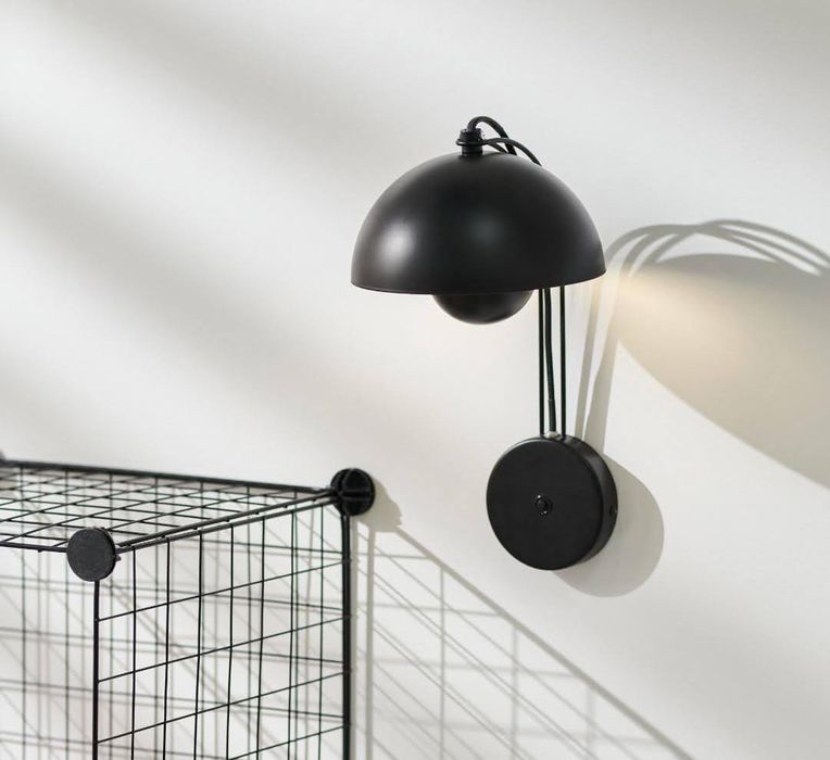 Nowa metalowa Lampa  niebieska