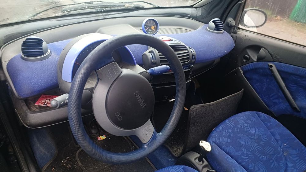 Смарт 450 SMART FORTWO пластик салон сидушки