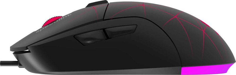 SpeedLink Corax mysz przewodowa USB LED RGB 3200dpi kabel 1.8m PC