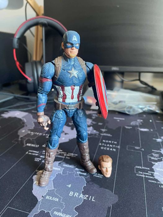 Figurka Marvel Legends Kapitan Ameryka Steve Rogers
