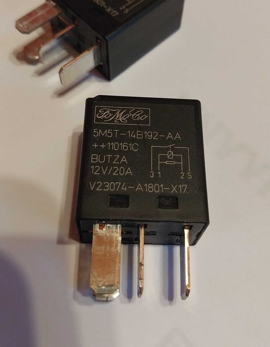 Реле 5M5T-14B192-AA, 5M5T14B192AA  12V 20A (NO)