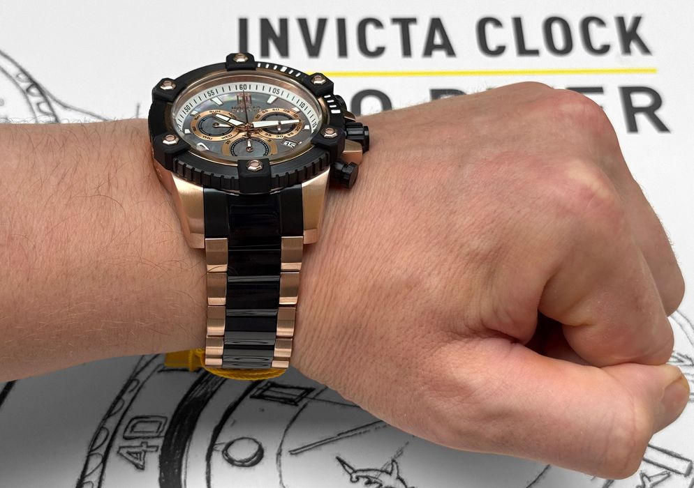 Годинник чоловічий Invicta 51285 Reserve Jason Taylor Imperix Limited Edition 43/99 50 мм 200 МТ