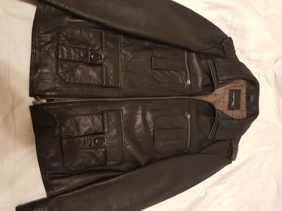 Мужская кожаная куртка