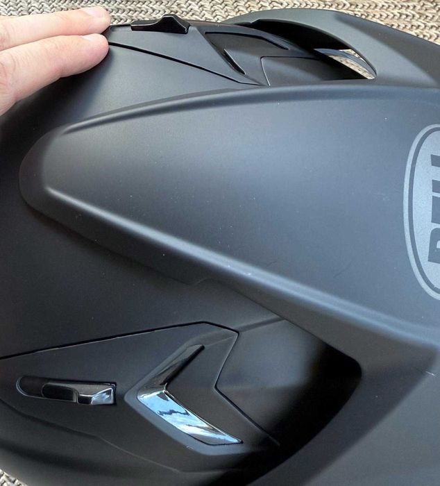 Capacete BELL MAG-9 Preto MATE + SENA Intercomunicador