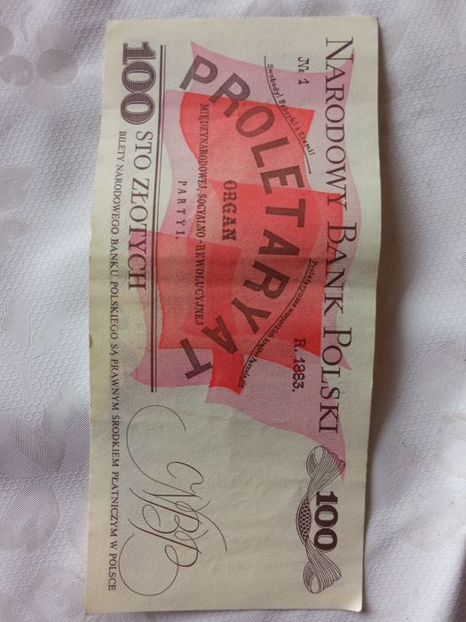 Banknot 1988 i 1986r 100 zł