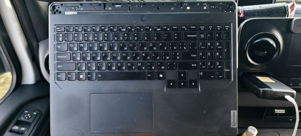 Панель з клавіатурою Lenovo legion 7pro