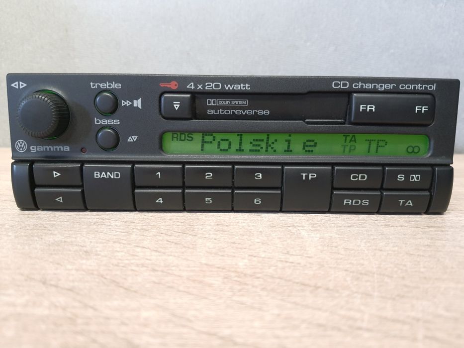 Radio samochodowe VW Gamma 4 IV / Volkswagen Golf 3, Passat, Corrado