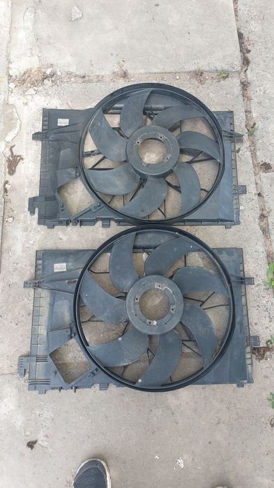 Вентилятор мерседес w203 c180 c220 c270 дефузор