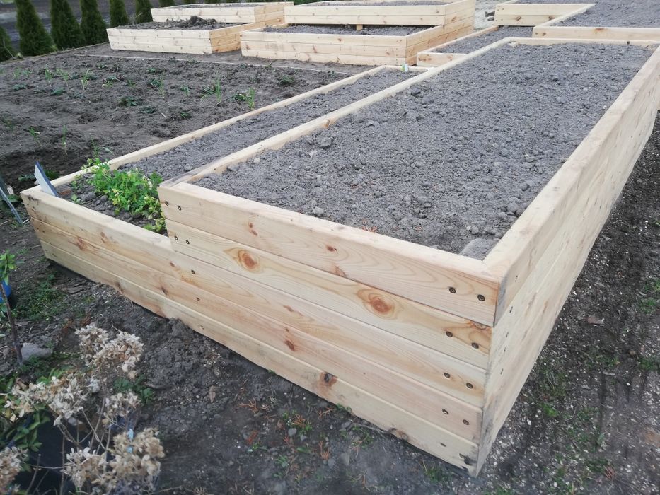 Skrzynia na warzywa warzywniak podwyższone grządki