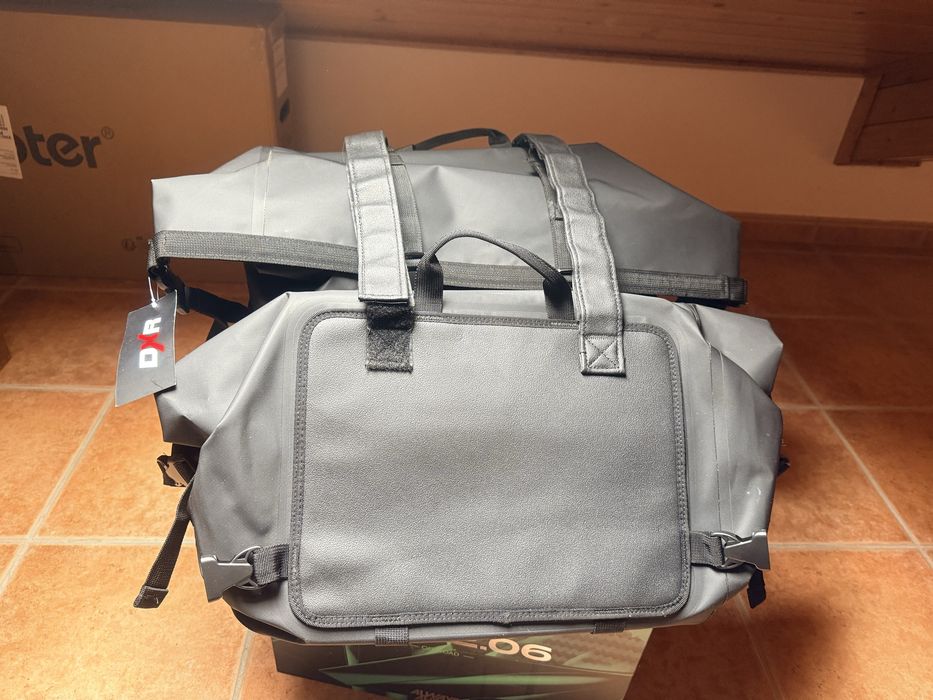 Alforges + Saco de Viagem DXR (NOVOS com etiqueta)