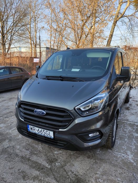 Wynajem Bus 9 osobowy Transit Custom LONG opłacone winiety CZ AT SI