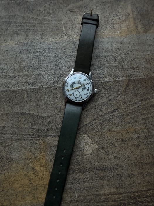 Girard Perregaux Masonic dial 34 mm bk