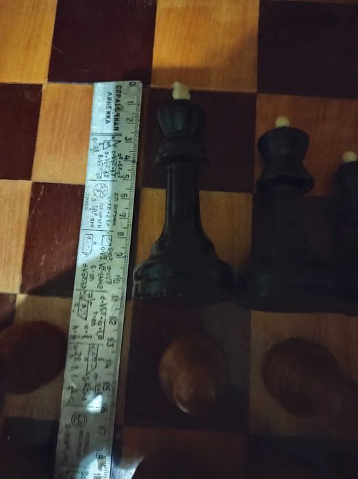 Шахматы большие с утежелителем внутри грасмейстерские