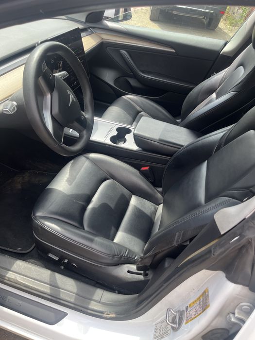 Tesla Model 3 2022 LFP 62 кВт Біла, Райзен + Тепловий насос, свіжий пригін США