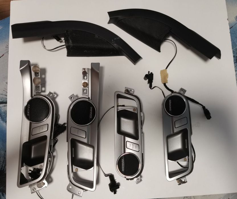 НАЛИЧИЕ.Phaeton VW Dynaudio комплекты динамиков и усилители