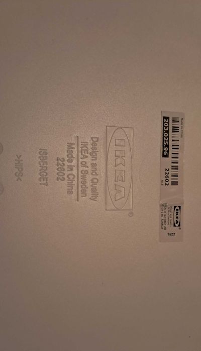 Suporte para tablet branco (ISBERGET - IKEA)