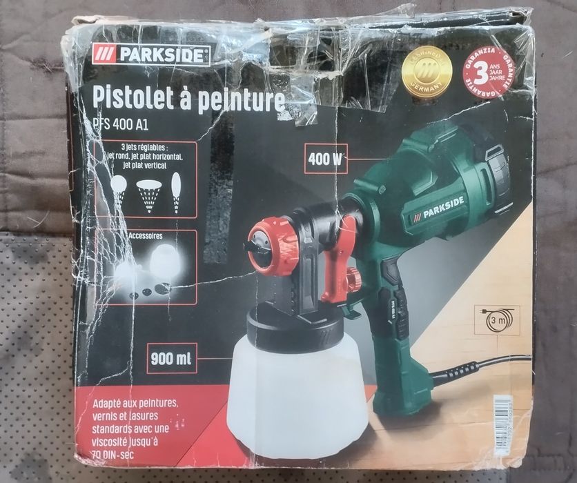 Pistola de pintura eléctrica Parkside nova