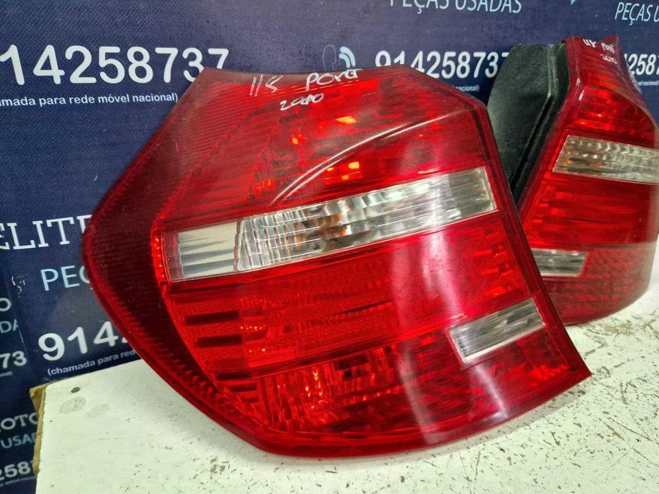 Farolins usados BMW SERIE 1 E87 E81 LCI 118d 120d esquerdo direito