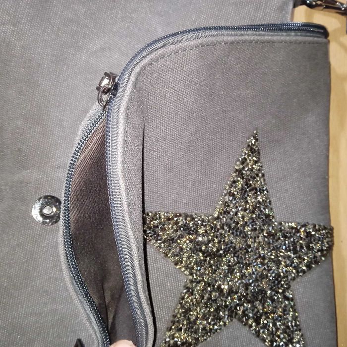 Torebka damska szara