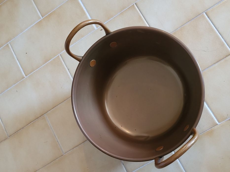 Prato em estanho 20cm