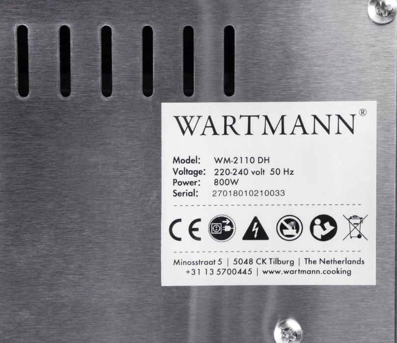 Dehydrator stalowy Wartmann WM-2110 DH suszarka