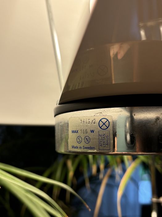 Lampa stojąca Atelje Lyktan Szwecja lata 70